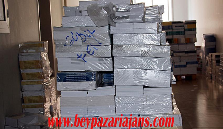 Tüm Okulların Ders Kitapları geldi ve dağıtımına başlandı: