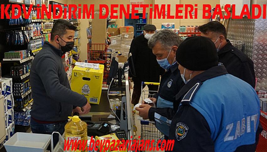 Beypazarı Belediyesi Zabıta Müdürlüğünden KDV Denetimi