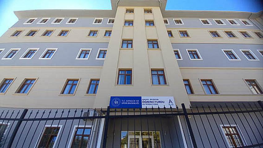 Kredi Yurtlar Genel Müdürlüğü, Beypazarı İlçesinde bulunan öğrenci yurdunda kapasite artırımına gitti.