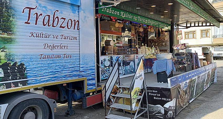 Trabzon'u tanıtmak için yola çıkan 