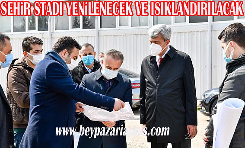 Gençlik ve Spor İl Müdürü Beypazarı İlçesinde incelemelerde bulundu: