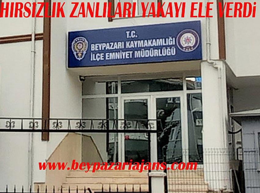Beypazarı Emniyet Müdürlüğü 55 Kamerayı taradı ve hırsızları yakaladı: