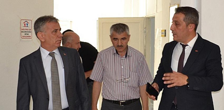 İl Milli Eğitim Müdürü Yaşar Koçak, Beypazarı’nda İncelemelerde bulundu: