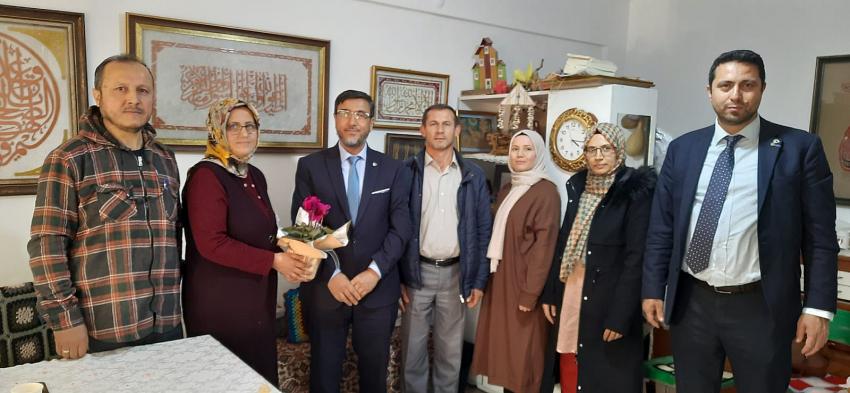 Milli Eğitim Müdürü Cengiz Yılmaz'dan 24 Kasım Öğretmenler Günü ziyareti: