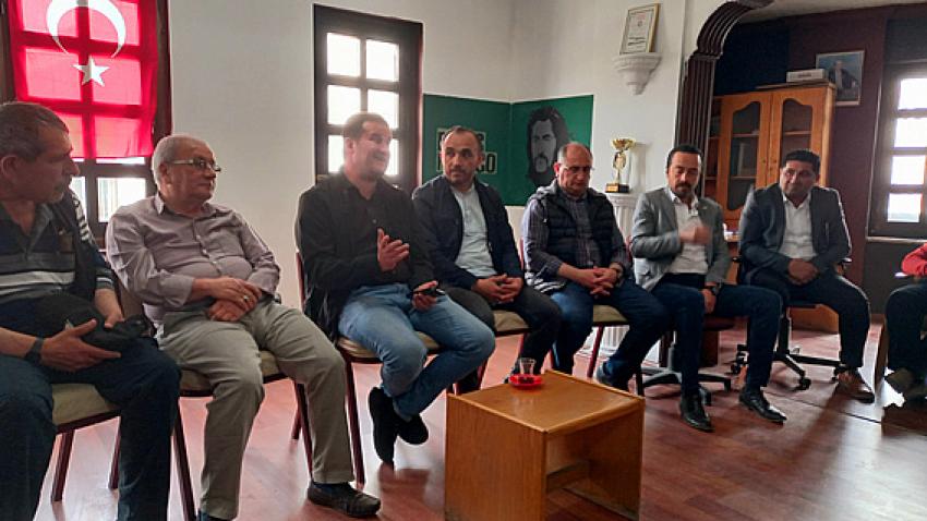 ANFA Genel Müdürü Yıldırım Özer, Depelarkalılar Derneğine ziyarette bulundu: