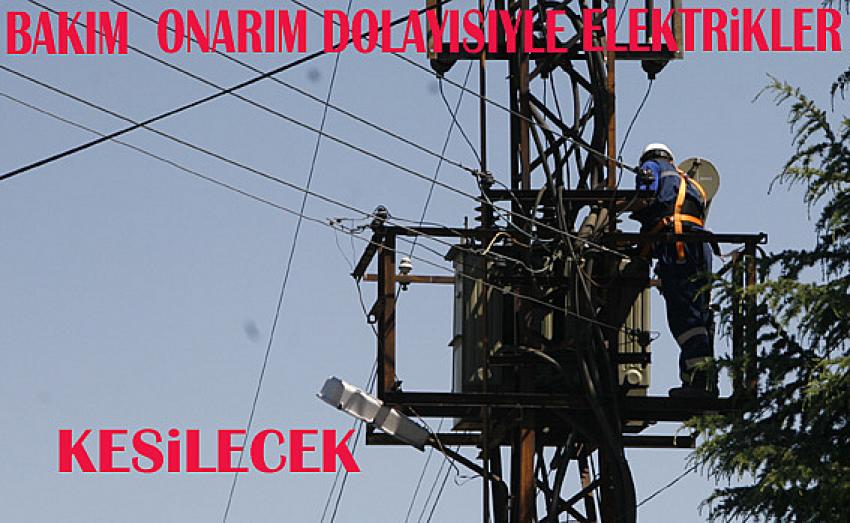 Başkentin Güdül ve Nallıhan İlçelerinde Elektrik kesintisi