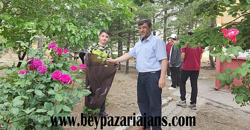 Beypazarı Şehit Sefa Tiftik Anadolu İmam hatip Lisesi öğrencilerinden çevre duyarlılığı: