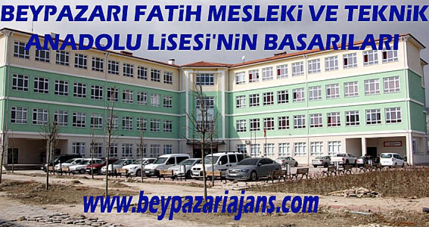 Beypazarı Fatih Mesleki ve Teknik Anadolu Lisesi teknolojiyi de hayata geçirdi.