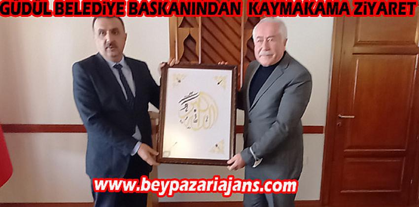 Belediye başkanı Muzaffer Yalçın’dan Kaymakam Oktay Erdoğan’a ziyaret: