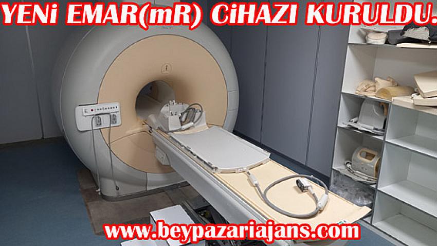 Beypazarı Devlet Hastanesine yeni Emar(MR) cihazı konuldu: