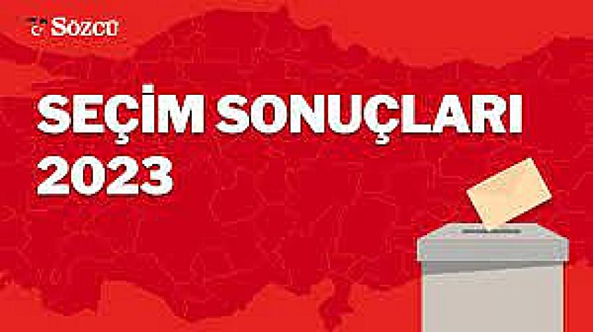 Cumhurbaşkanlığı seçiminde Beypazarı geneli Oy dağılımı