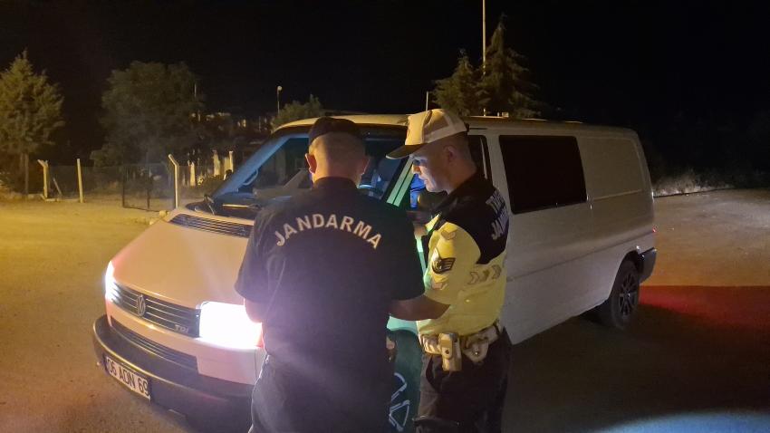 Jandarma iş başında
