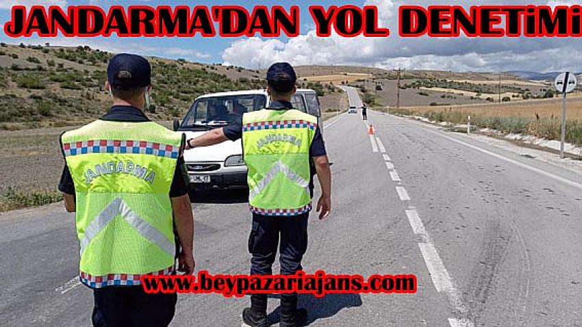 Jandarma ekiplerinden yol denetimleri: