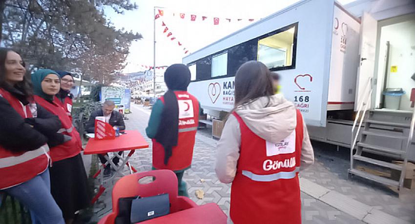 Beypazarı İlçesinde 2022 yılında 4. kan bağışı kampanyası düzenlendi.
