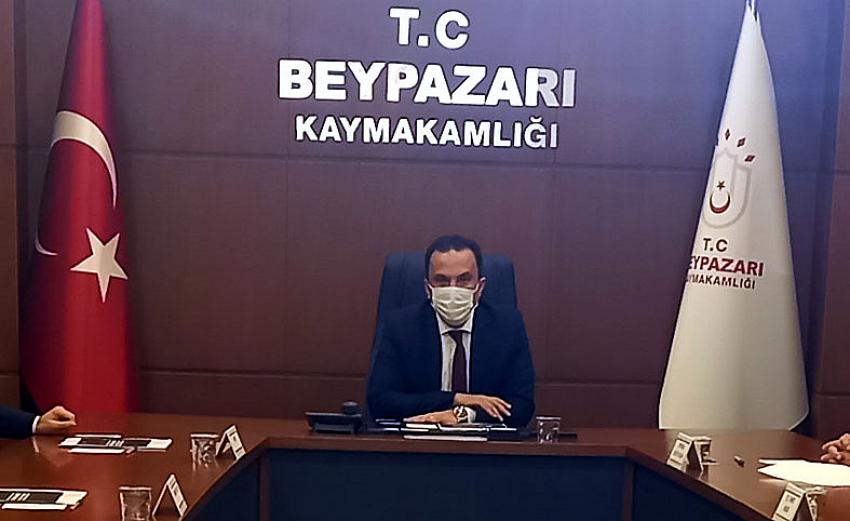 Beypazarı İlçesinde, Kaymakam Başkanlığında (KADES) bilgilendirme toplantısı düzenlendi.