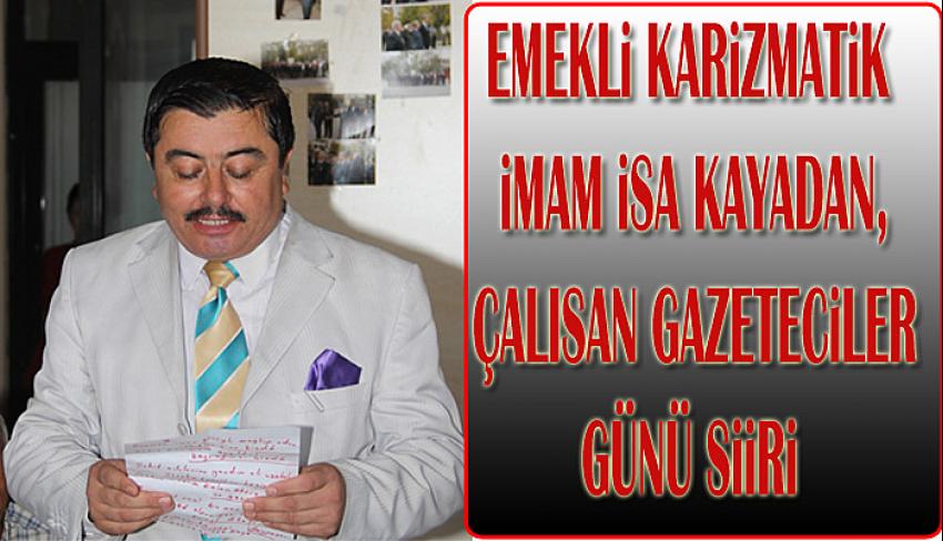10 Ocak Çalışan Gazetecilerin gününü yazdığı şiirle kutladı.