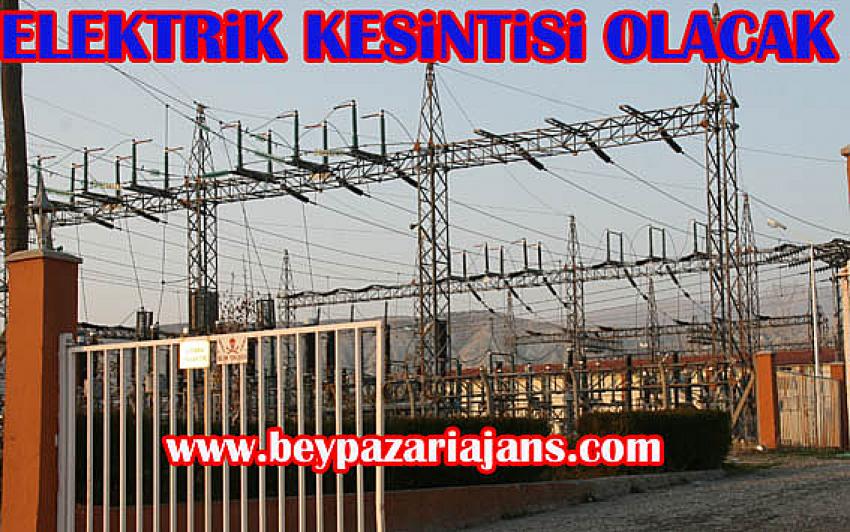 Beypazarında Elektrik kesintisi: