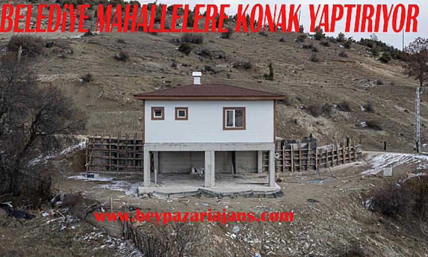 Beypazarı Belediyesi Köylere Köy Konağı yapıyor: