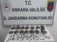 Beypazarı’nda 1600 Parça Tarihi Eser Ele Geçirildi