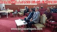 Beypazarı İlçesinde “Sürdürülebilir Kalkınma Amaçları Odağında Sosyal Ekonomi mali Destek programlarını” anlattı.