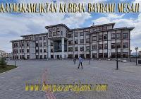 Beypazarı Kaymakamlığı bayramlaşma programını yayınladı: