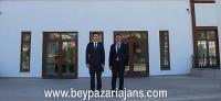 Güdül Kaymakamı Deniz Yıldırım’dan Beypazarı Kaymakamı Oktay Erdoğan’a ziyaret: