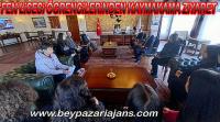 Hatice- Cemil Ercan fen Lisesi öğrencilerinden kaymakama ziyaret: