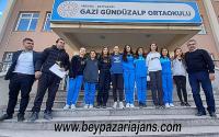 Beypazarı Gazi Gündüzalp Ortaokulu öğrencileri Ankara 4.sü oldu.