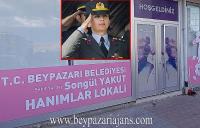 Şehit Yarbay Songül Yakut’un ismi Beypazarı’nda kadınlar lokaline verildi.