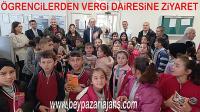 Öğrencilerden vergi dairesi müdürlüğüne ziyaret: