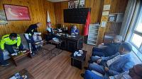 Emniyet Müdürü Yusuf Aydın, şoför esnafı temsilcileriyle bir araya geldi.