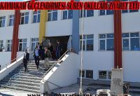 Kaymak Oktay Erdoğan, İlçede Güçlendirme kapsamına alınan okul ve pansiyonlarda incelemede bulundu: