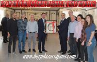 Belediye başkanına hayırlı osun ziyaretleri sürüyor: