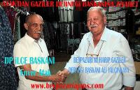 DP Beypazarı İlçe Başkanı Enver Atak’dan Muharip Gaziler Derneği Başkanına ziyaret: