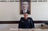 4. sınıf Emniyet Müdürü 3. Sınıf Emniyet Müdürlüğüne terfi etti.