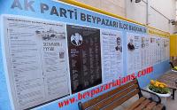 AK Parti ilçe Başkanlığı Parti girişine Kültür köşesi oluşturdu: