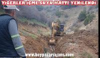 YİGERLER MAHALLESİ İÇME SUYU HATTI YENİLENDİ