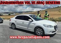 Jandarma ekiplerinden yol denetimleri: