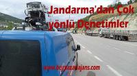 Jandarma Komutanlığı ilçe genelinde, Denetim ve devriye gezilerini artırdı.