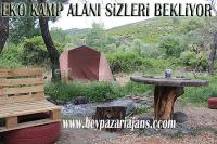 Uruş mahallesi Eko kamp alanı doldu: