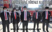 19 Eylül Gaziler Günü Beypazarı ve Nallıhan İlçesinde törenle kutlandı: