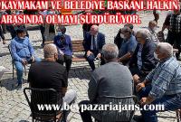 Güdül belediye başkanı Muzaffer Yalçın: “Kaymakam hanımla esnafa ziyarette bulunduk”