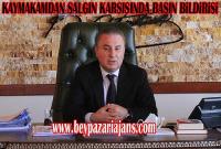 İlçe Kaymakamlığı Salgın dolayısıyla bir basın bildirisi yayımladı: