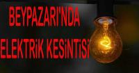 Beypazarı İlçesinde Elektrik kesintisi olacak: