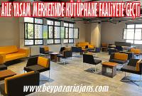 AİLE YAŞAM MERKEZİ KÜTÜPHANESİ OKURLARINI BEKLİYOR