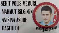 Aş evinden şehit Polis memuru ruhuna hitaben Aşura dağıtıldı: