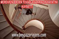 Güdül İlçesinde evin içinde bulunan merdivenden yuvarlanan kadın hayatını kaybetti: