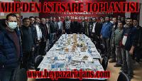 MHP Beypazarı İlçe başkanlığı istişare toplantısında bir araya geldi.