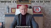 MHP İlçe Başkanı Erdoğan Orhan: “Üye kayıtlarımız tüm hızıyla sürüyor”