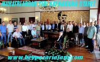MUHTARLARDAN YENİ KAYMAKAMA ZİYARET:
